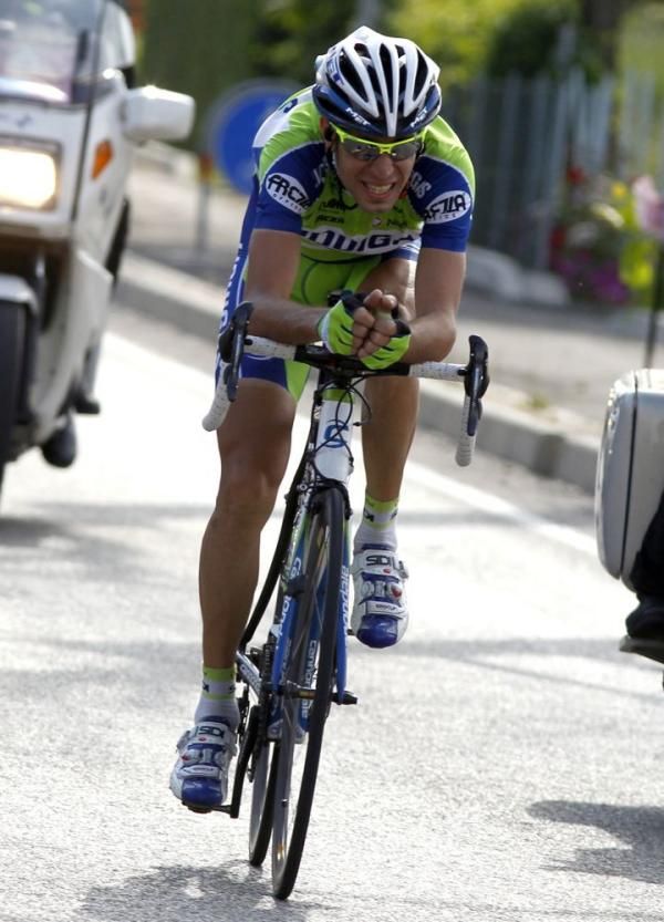 Nibali gave it everything in the final flat kilometres