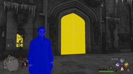 hogwarts legacy blue characters 