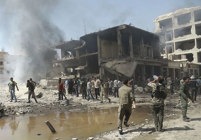 The U.S. military is investigating a coalition airstrike that left 74 civilians dead. 