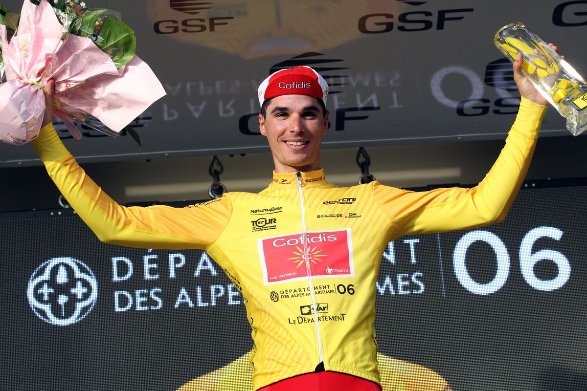 Tour Cycliste International du Var et des Alpes Maritimes 2020 - 52nd Edition - 1st stage Le Cannet - Grasse 186.8 km - 21/02/2020 - Anthony Perez (FRA - Cofidis) - photo Etienne Garnier/BettiniPhoto&Acirc;&copy;2020