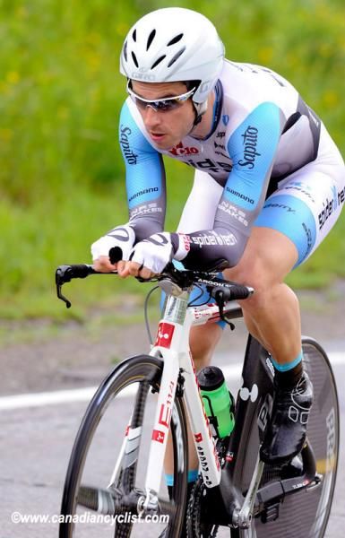 Zach Bell in action during the Canadian championships.