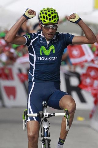 Juan Mauricio Soler (Movistar Team) wins stage 2 at the Tour de Suisse