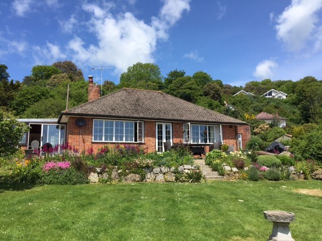 before and during a first floor bungalow extension
