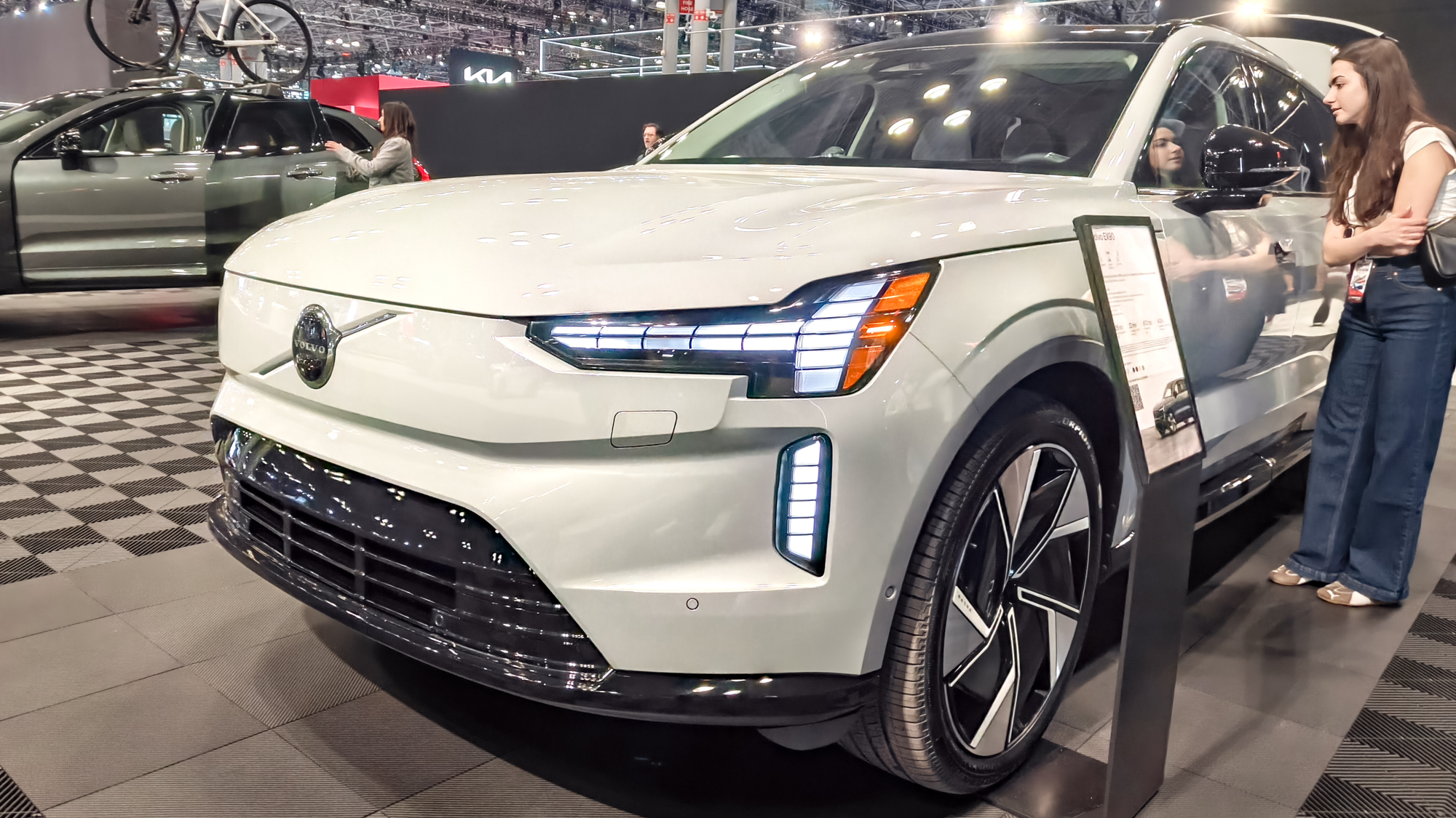 2026 Volvo EX90 at NYIAS 2026.