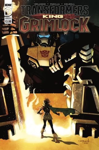 Grimlock, that loveable (and terrifying) transforming space robot T-rex, will star in his own Transformers comic miniseries for summer 2021.