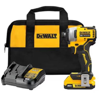 DEWALT ATOMIC 20V Max Cordless Compact Impact Driver Kit: was $159, now $99 at Home Depot