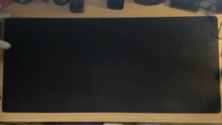 Logitech G840 desk mat XL mouse pad top-down view