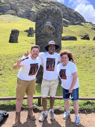 Josh Dury on Easter Island