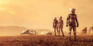 The cast of National Geographic's Mars