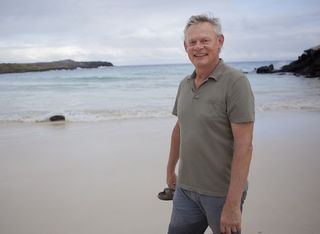 TV tonight Martin Clunes on his travels across the Pacific.