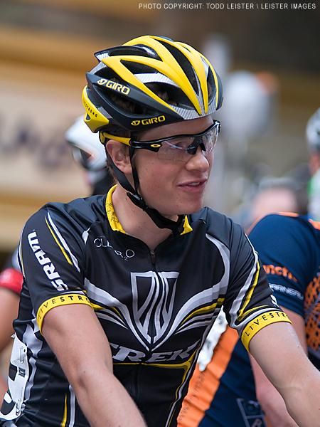 Ben King (Trek-Livestrong) gets a call-up to the front row.