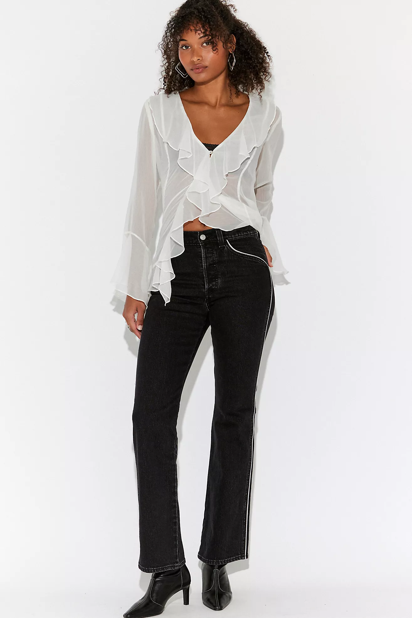 Levi's Wedgie Bootcut Piping Jeans