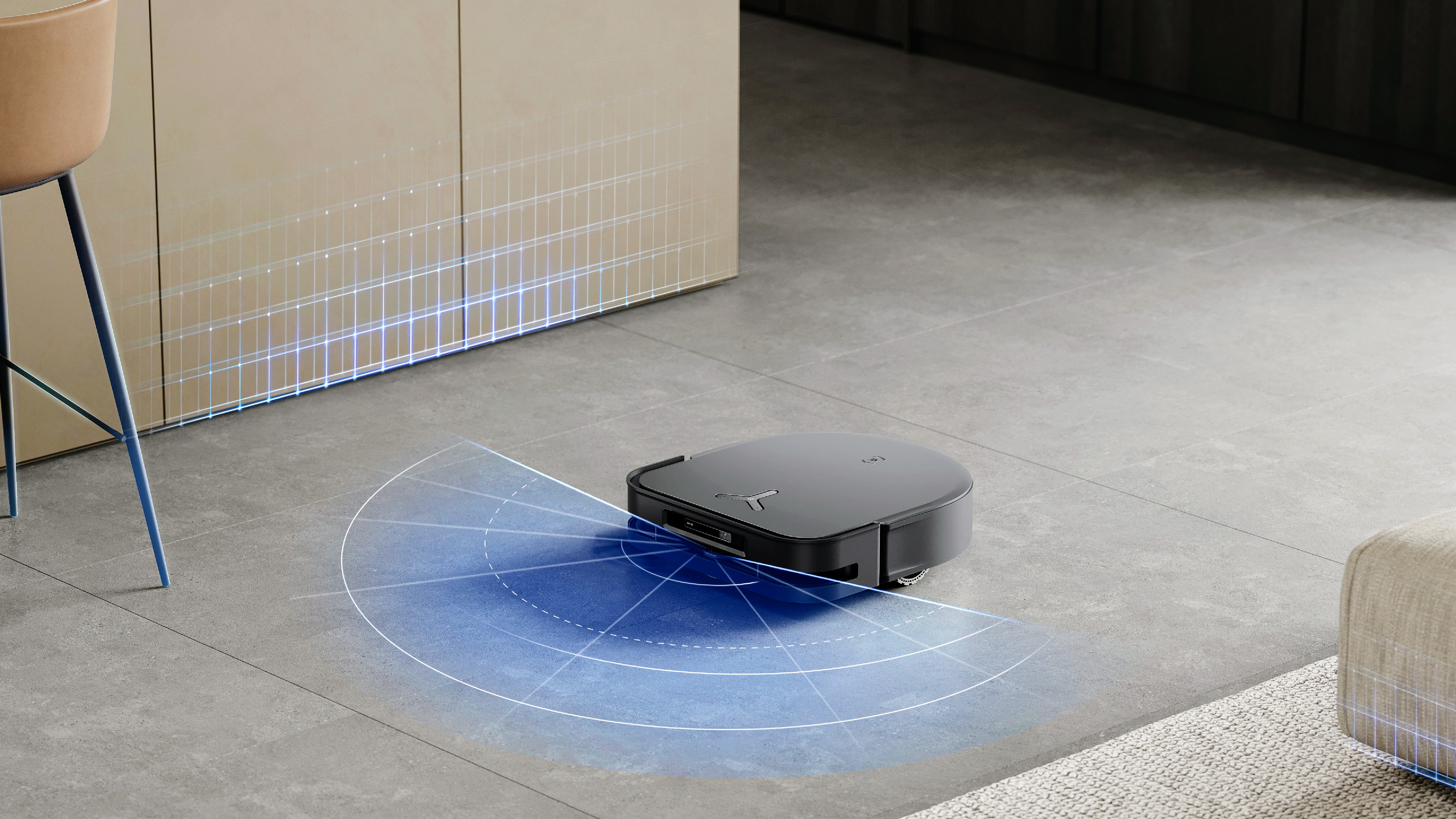 Ecovacs X5 Pro Omni official pic showing mapping