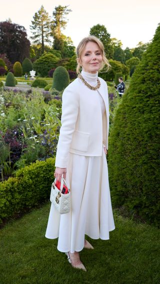 Geri Halliwell at the Dior Cruise 2025 Show held at Drummond Castle on June 3, 2024 in Perthshire, Scotland. (Photo by Saira Macleod/WWD via Getty Images)
