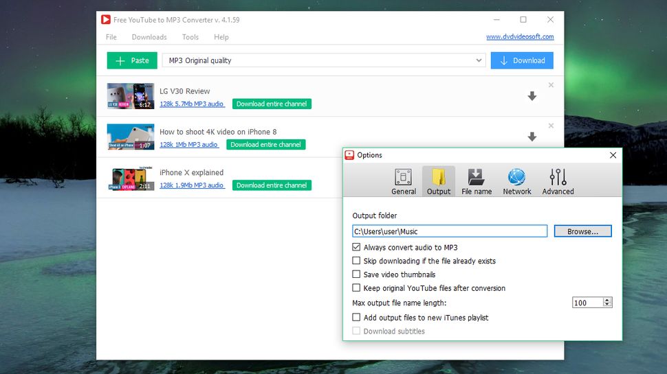 CONVERTIR VID O YOUTUBE EN MP3 LES 4 MEILLEURS LOGICIELS GRATUITS visual data 5