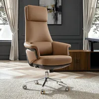 Eureka Royal Renee Microfiber Leather Executive Office Chair