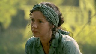 Caitriona Balfe as Claire Fraser in Outlander Season 7 midseason finale