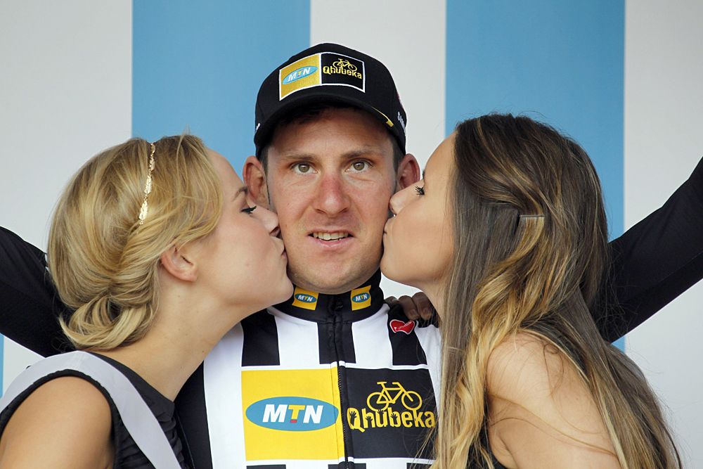 Matthew Brammeier (MTN-Qhubeka) winner of the final stage of the Ster ZLM Toer