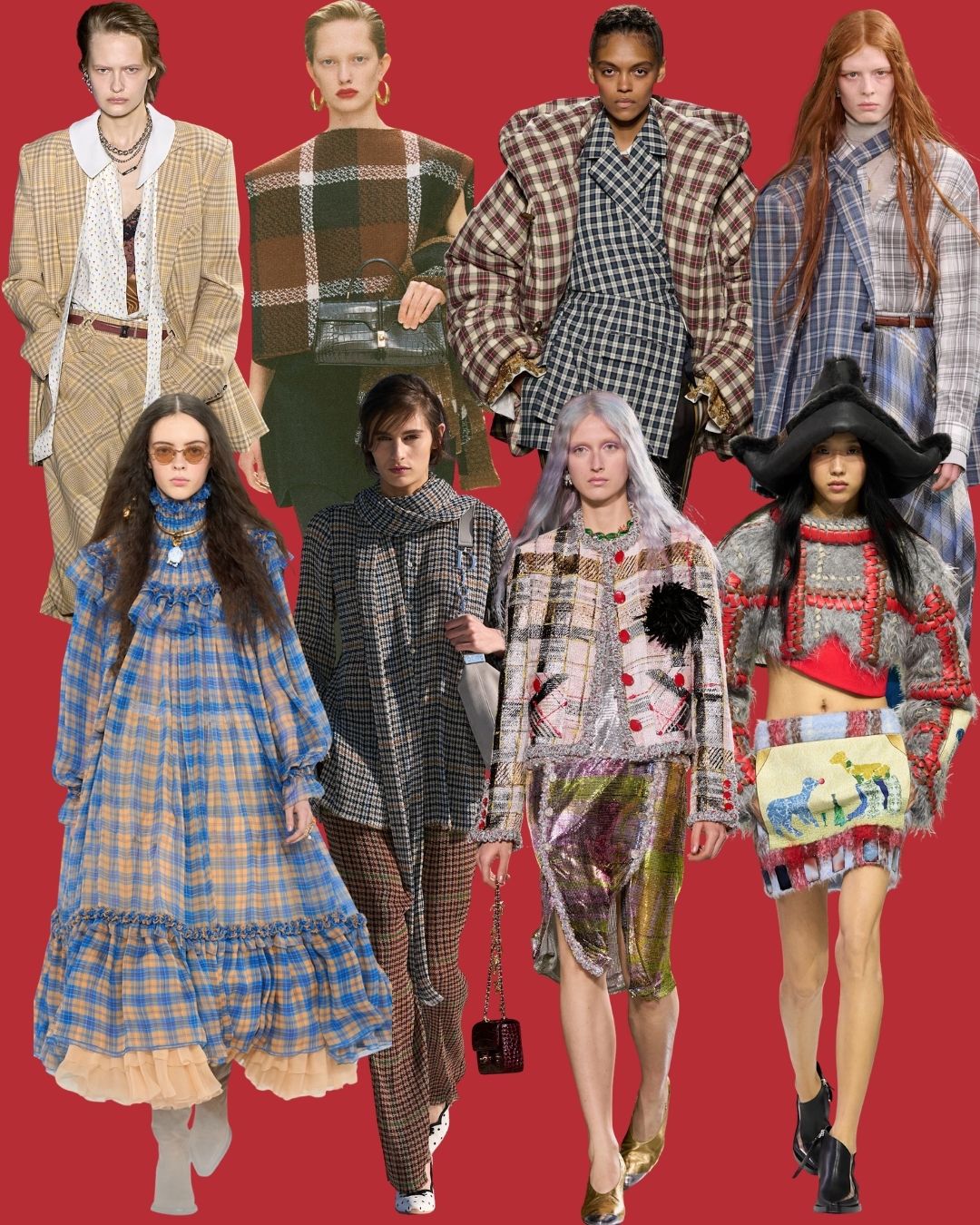 Models on the autumn/winter 2026 runway