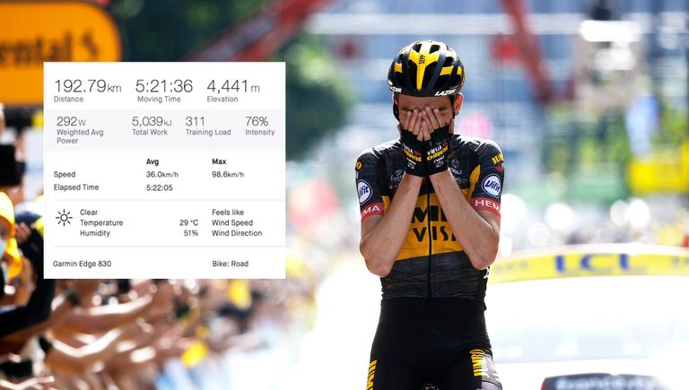 Sepp Kuss wins stage 15 of the Tour de France