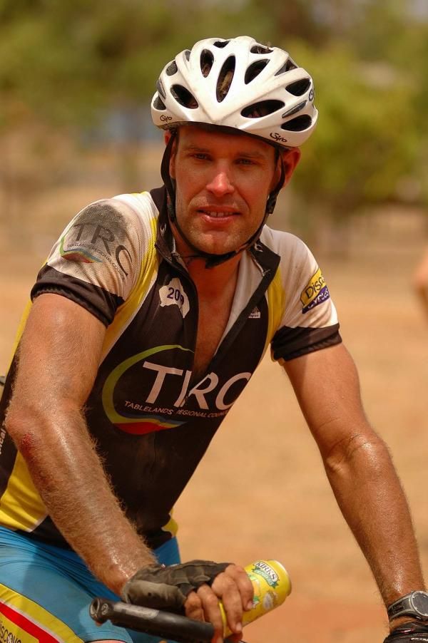 Steve Rankine at stage end