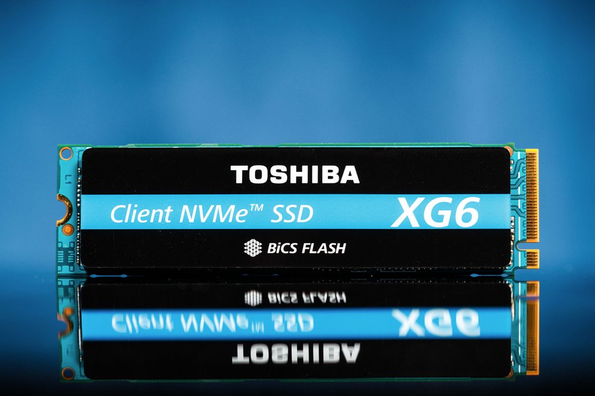 Toshiba XG6 M.2 NVMe SSD Review: Higher Density and Improved