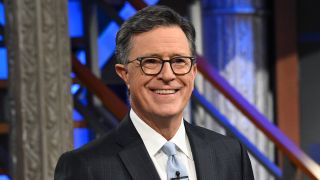Stephen Colbert big smile in The Late Show with Stephen Colbert Season 11
