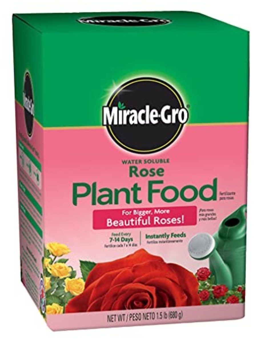 Miracle-Gro Water Soluble Rose Plant Food