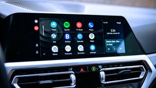 BMW M440i xDrive Android Auto system