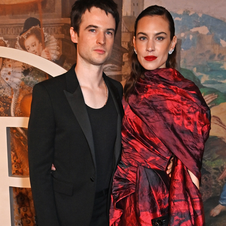 Tom Sturridge and Alexa Chung attend The National Portrait Gallery's Portrait Gala on March 19, 2024 in London, England