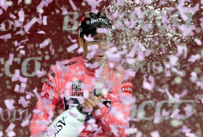 Cadel Evans (BMC Racing) leads the race for another day