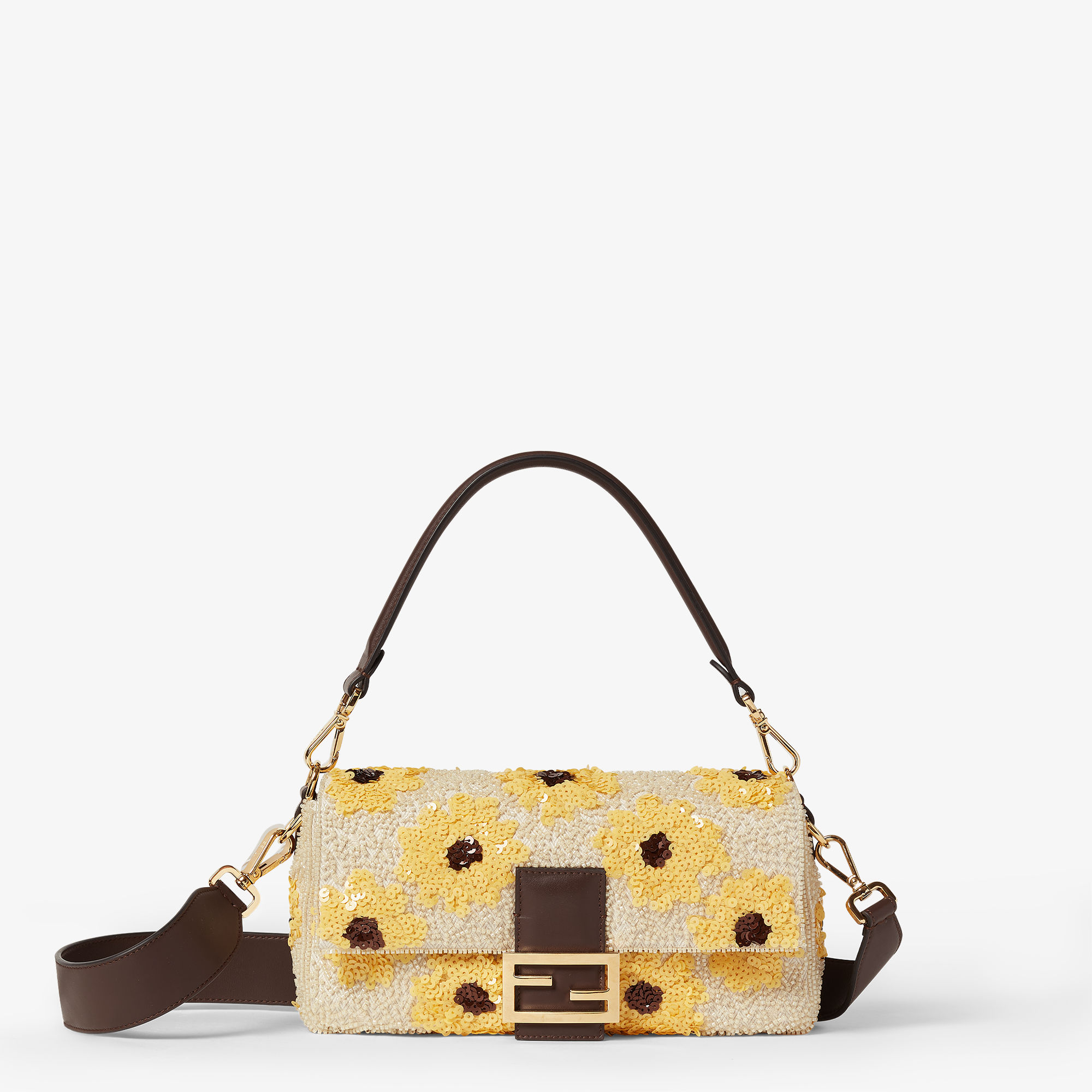 Baguette&amp;reg; Bag Embroidered With Multicoloured Sequins and Beads