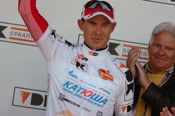 Race leader Alexander Kristoff (Katusha)