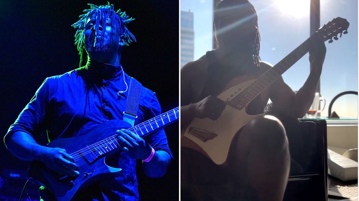 Tosin Abasi demos a new extended-range nylon-string guitar from Abasi Concepts: the prototype looks to be finalised soon for release.