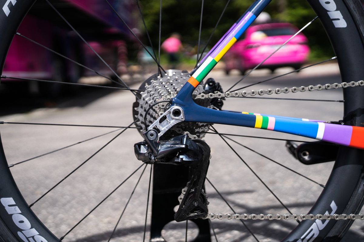 Hugh Carthy's Cannondale SuperSix Evo