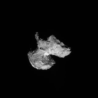 Comet 67P from 64 Miles