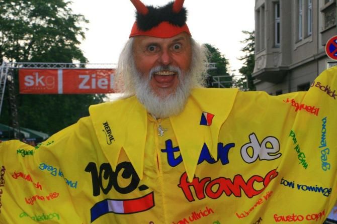 Didi Senft at the Tour de Neuss