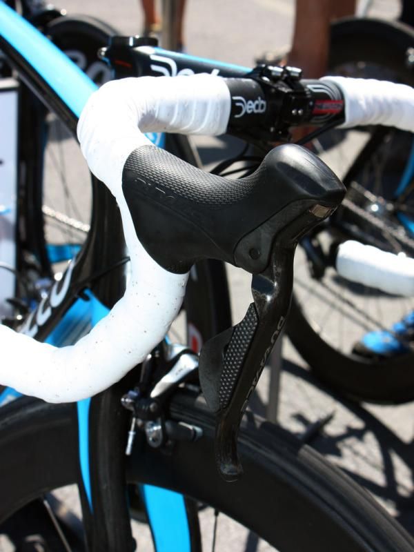 Sky is running Shimano Dura-Ace Di2 across the board.