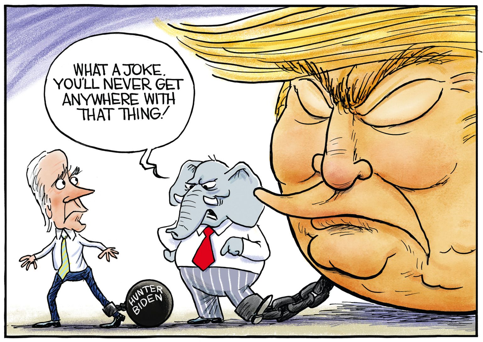 Ball and chain The Week