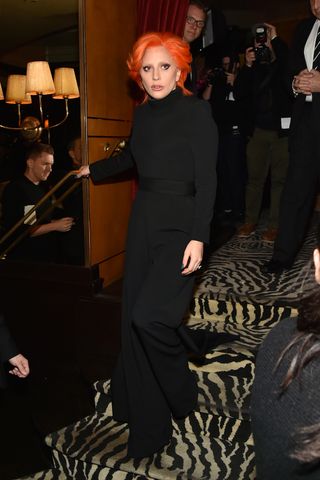 Lady Gaga At New York Fashion Week