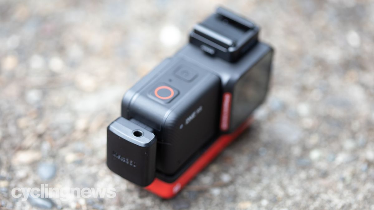 Insta360 One RS detail of new accessory mic adapter