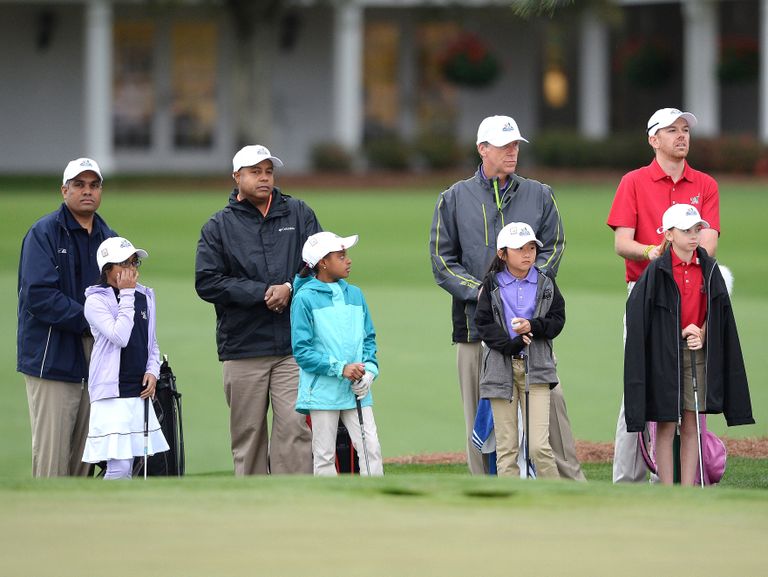 Young golfers