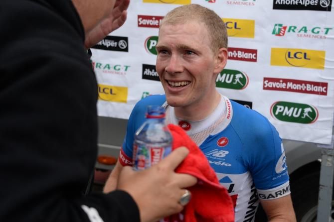 Andrew Talansky (Garmin Sharp) can hardly believe he's won the race