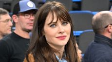 a headshot of zooey deschanel