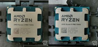 AMD's Ryzen 5 Pro 7500G and Ryzen 3 Pro 7300G processors