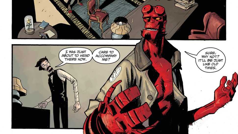 Hellboy Reunites With His Dad In Forgotten Lives Preview | GamesRadar+