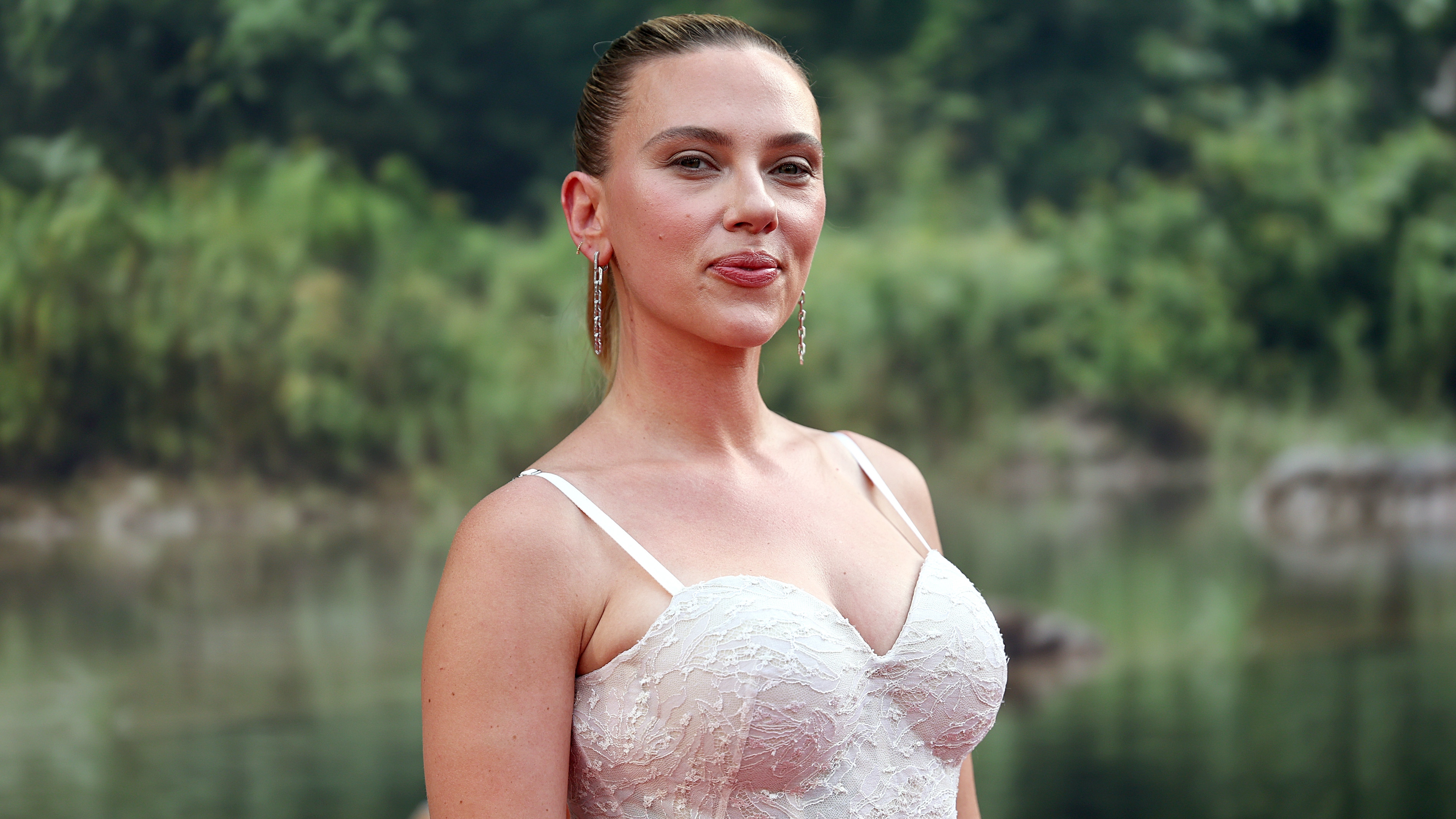 Scarlett Johansson attends the "Jurassic World Rebirth" New York Premiere at Lincoln Center on June 23, 2025 in New York City.