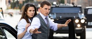 Tom Cruise and Hayley Atwell in mission: impossible - dead reckoning part one