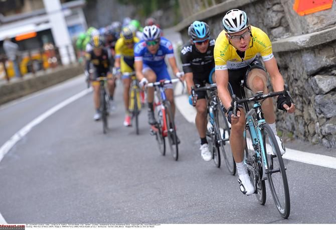 Race leader Tony Martin (Omega Pharma-QuickStep)
