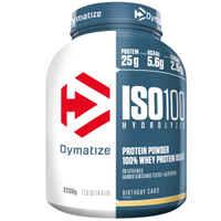 Dymatize ISO100 Hydrolyzed Protein Powder$73.30, now $68.99 at Amazon